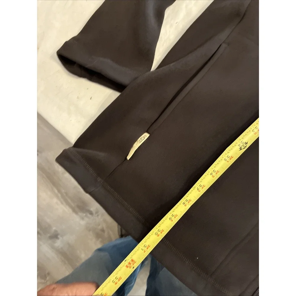 Ugg Australia Hoodie Mens XL Brown Full Zip Fleece Lined Sweatshirt Comfort